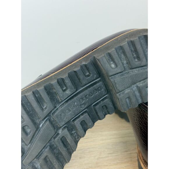 Paul Green Women's Size 6 Brown Natasha Crinkled Leather Slip On Loafers Shoes - Picture 8 of 8